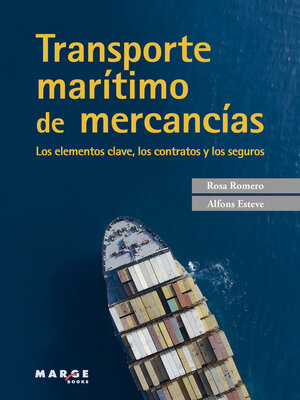 cover image of Transporte marítimo de mercancías